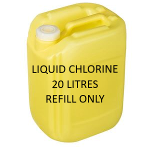 Liquid Chlorine 20L Re-fill only