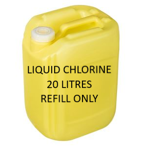 Liquid Chlorine 20L Re-fill only